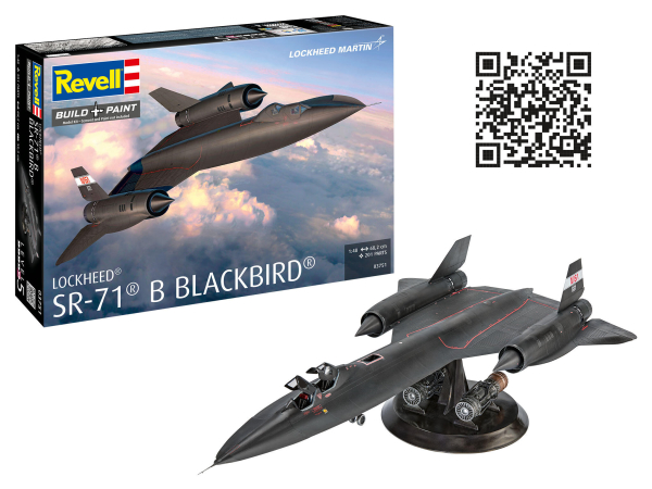 Revell 03751 Lockheed SR-71B Blackbird Revell Modellbausatz
